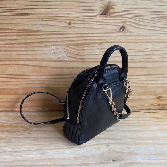DKNY Black Mini Chain Crossbody Bag - Picture 3 of 5